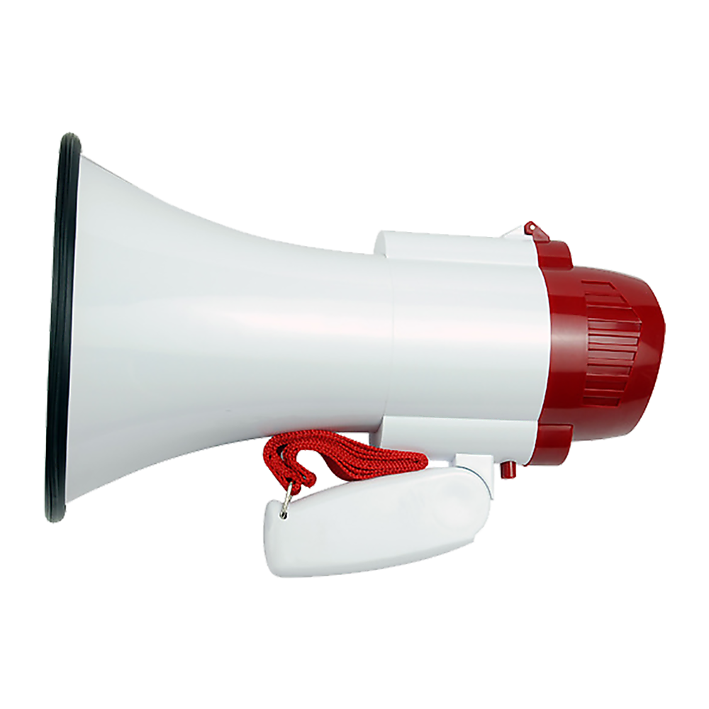Audio Megaphone 25Watt Bull Horn with Siren Price