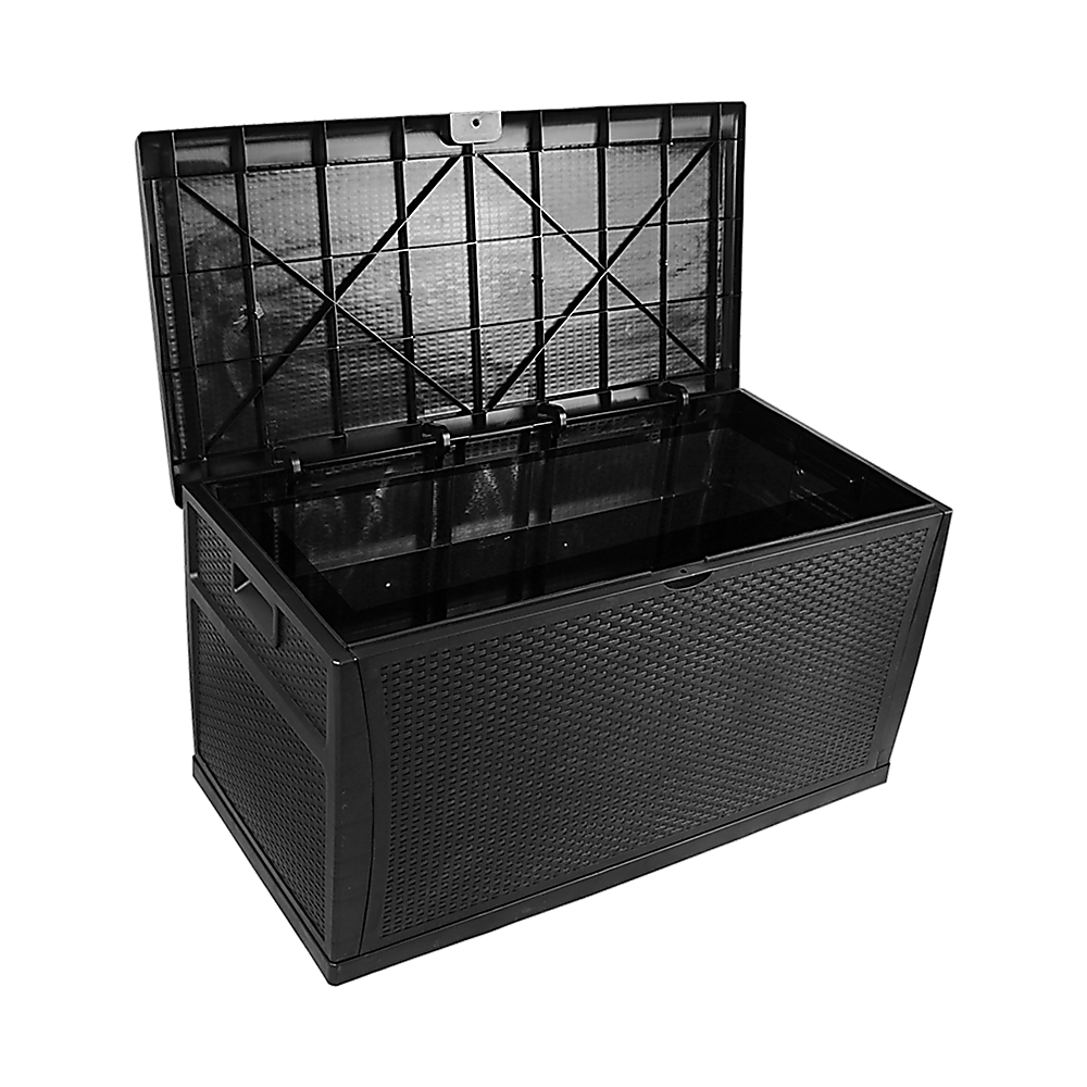 Patio Deck Box Outdoor Storage Plastic Bench Box 450 Litre Price