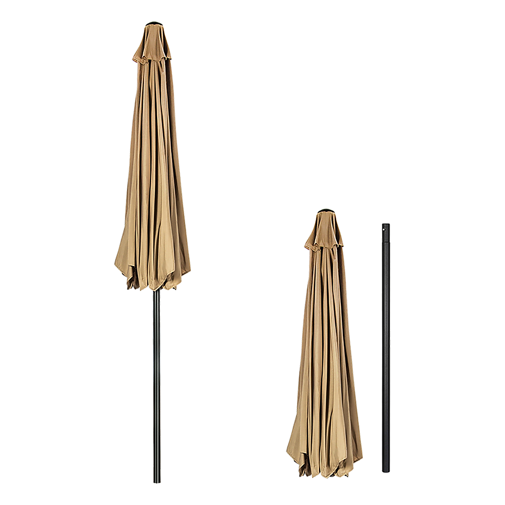 9FT Patio Umbrella Outdoor Garden Table Umbrella with 8 Sturdy Ribs Price