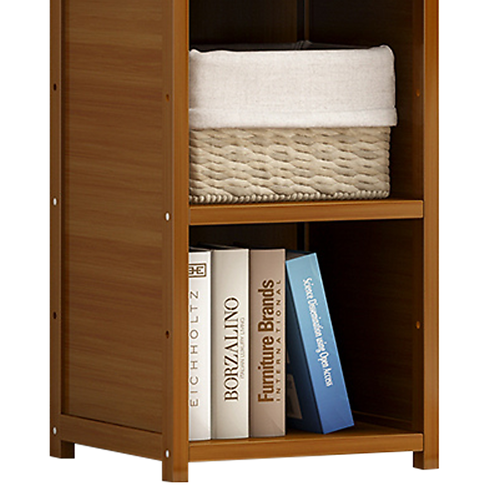 Bamboo Shelf Bookcase Display Storage Rack Stand Livingroom Bedroom Price