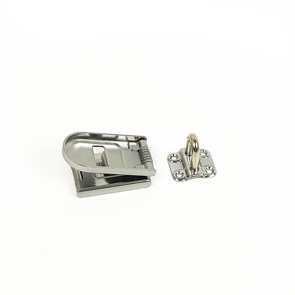 Security Lock Hardened Steel Fixed Staple Hasp 6-1/4 in. L Price