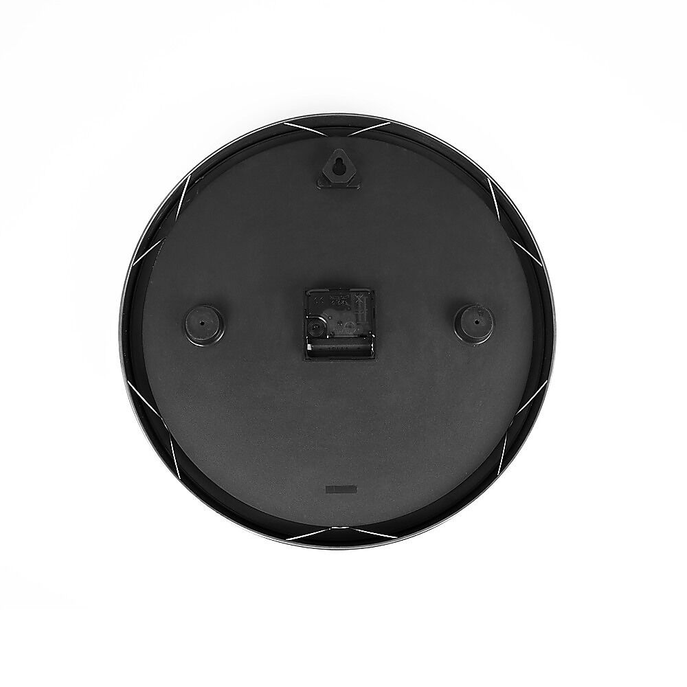 Modern Wall Clock Silent Non-Ticking Quartz Battery Operated Stainless Steel Price
