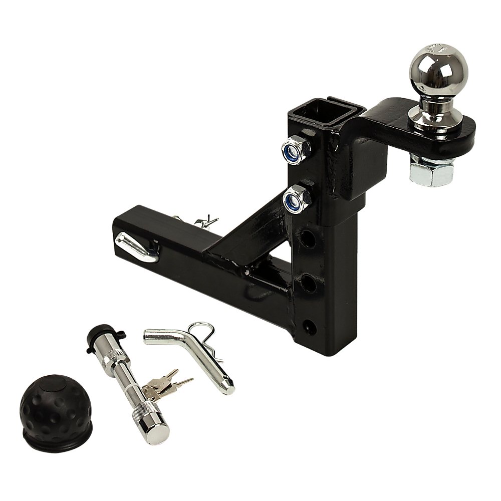 Adjustable Tow Bar Tongue Hitch 50mm Ball Towbar Drop Trailer Caravan 4WD Price