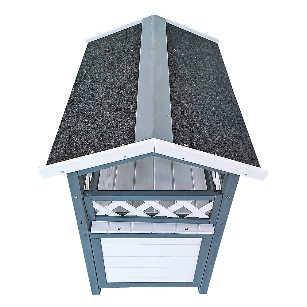 Cat House Weatherproof 2-Story Indoor Outdoor Wooden Shelter Bitumen Roof Price