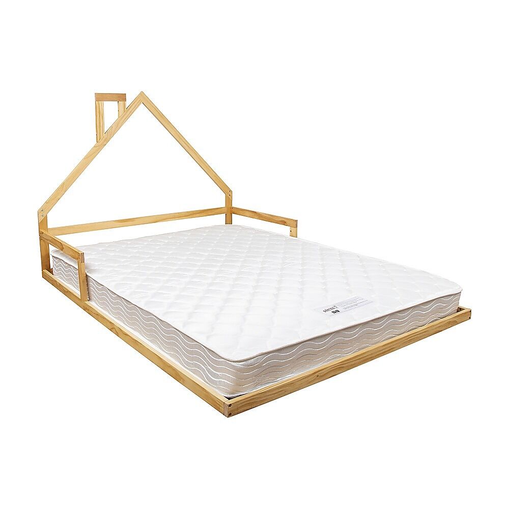 Pine Wood Floor Bed House Frame for Kids and Toddlers Price