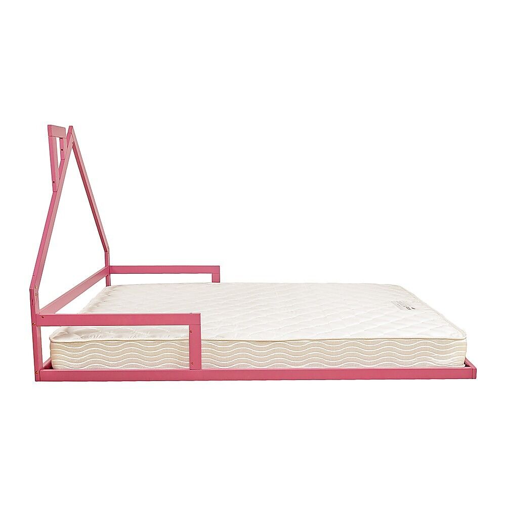 Pine Wood Floor Bed House Frame for Kids and Toddlers Price