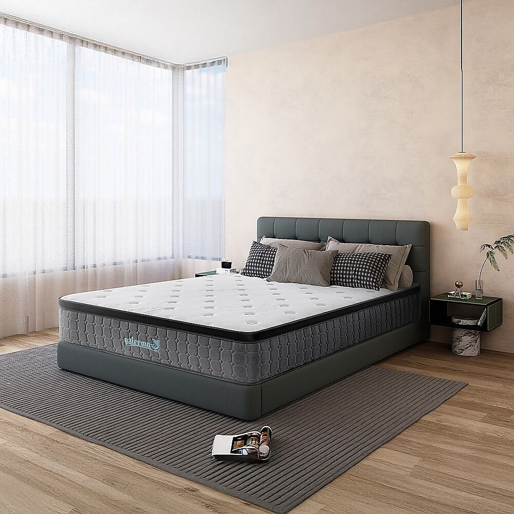 Mattress Double Euro Top Pocket Spring Motion Isolation CertiPUR-US Certified Price