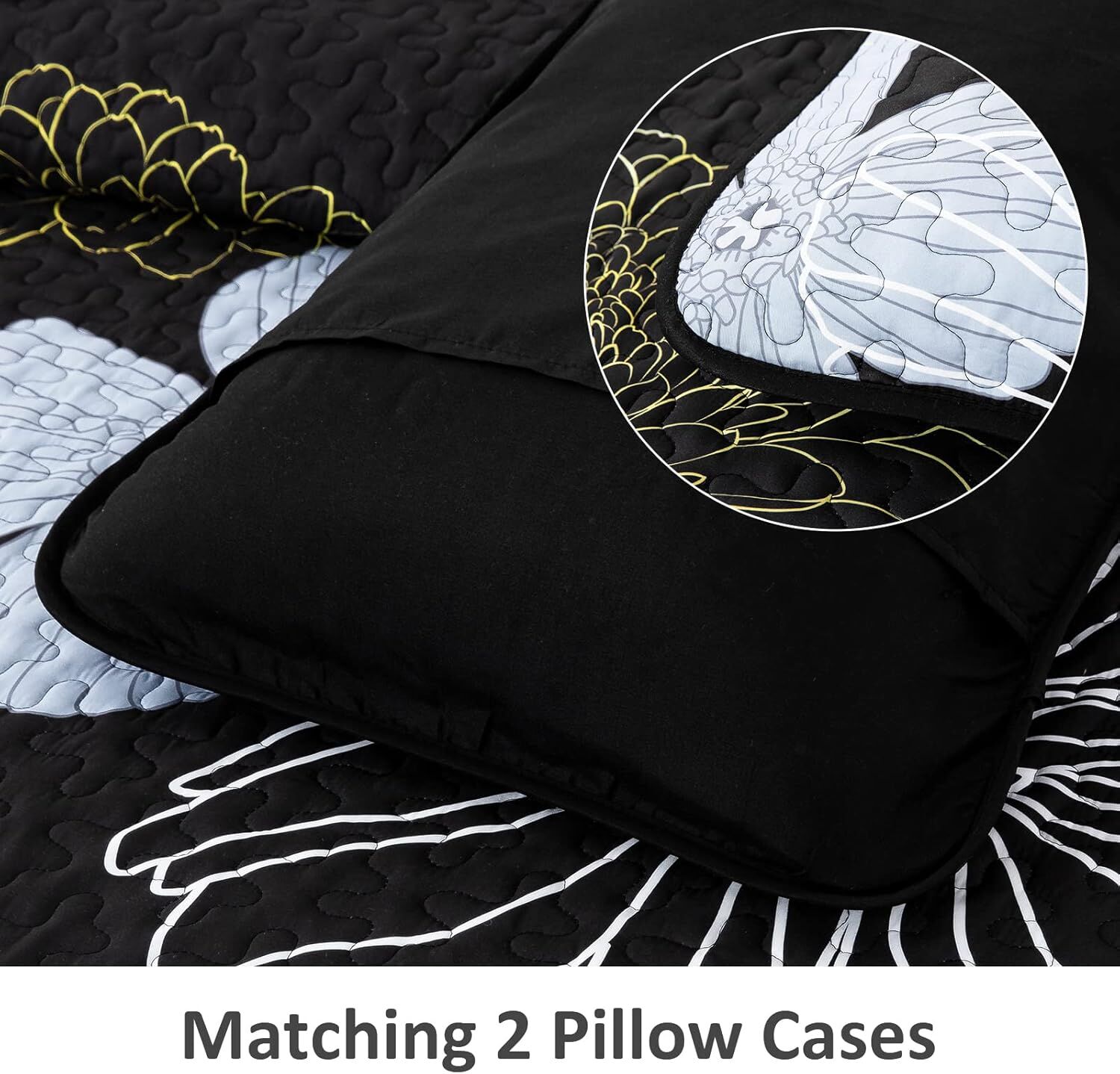 Refined Quilted Bedspread and Pillowcases Set: Perfect Harmony of Comfort and Style - Queen size Price