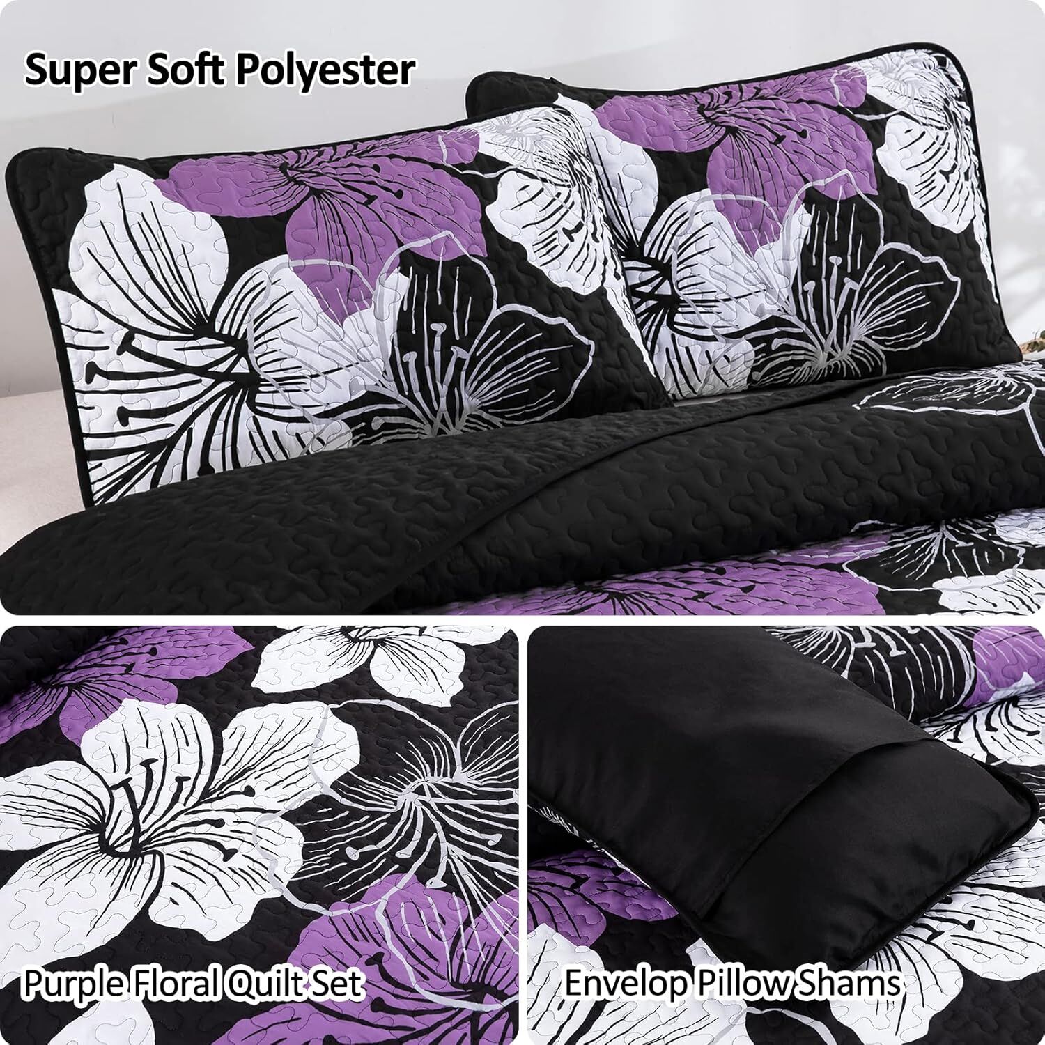 Majestic Quilted Bedspread and Pillowcases Set: Unmatched Beauty and Comfort - Queen size Price