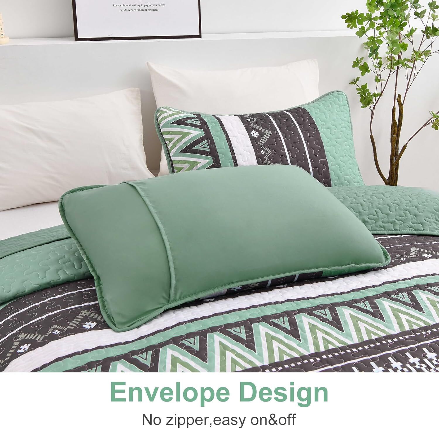 Neutral Quilted bedspread and pillowcovers set: Versatile Style - Queen size Price