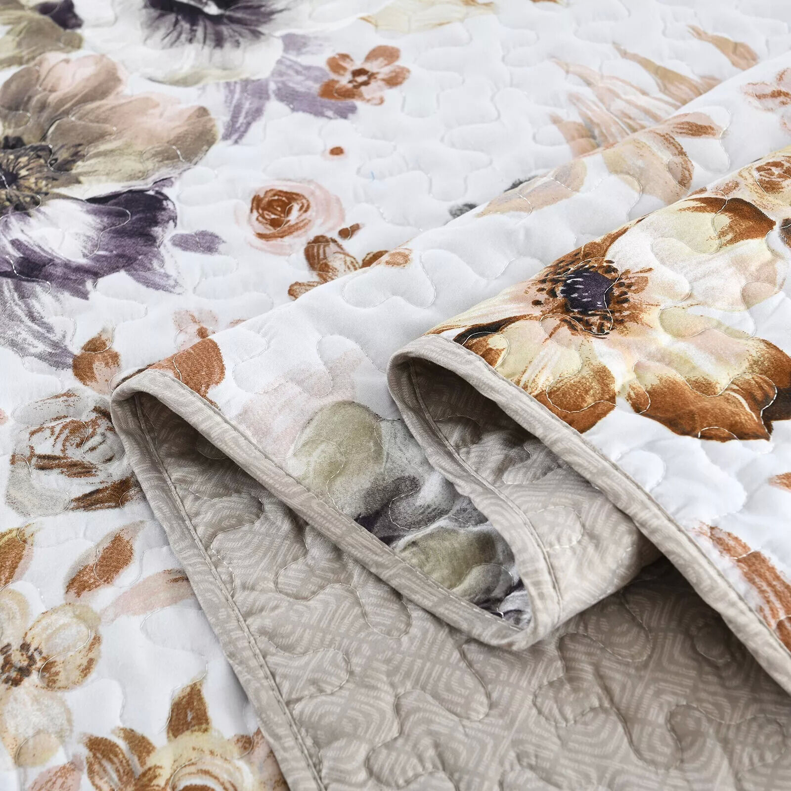 Zen Quilted bedspread and pillowcovers set: Find Your Inner Peace - Queen size Price