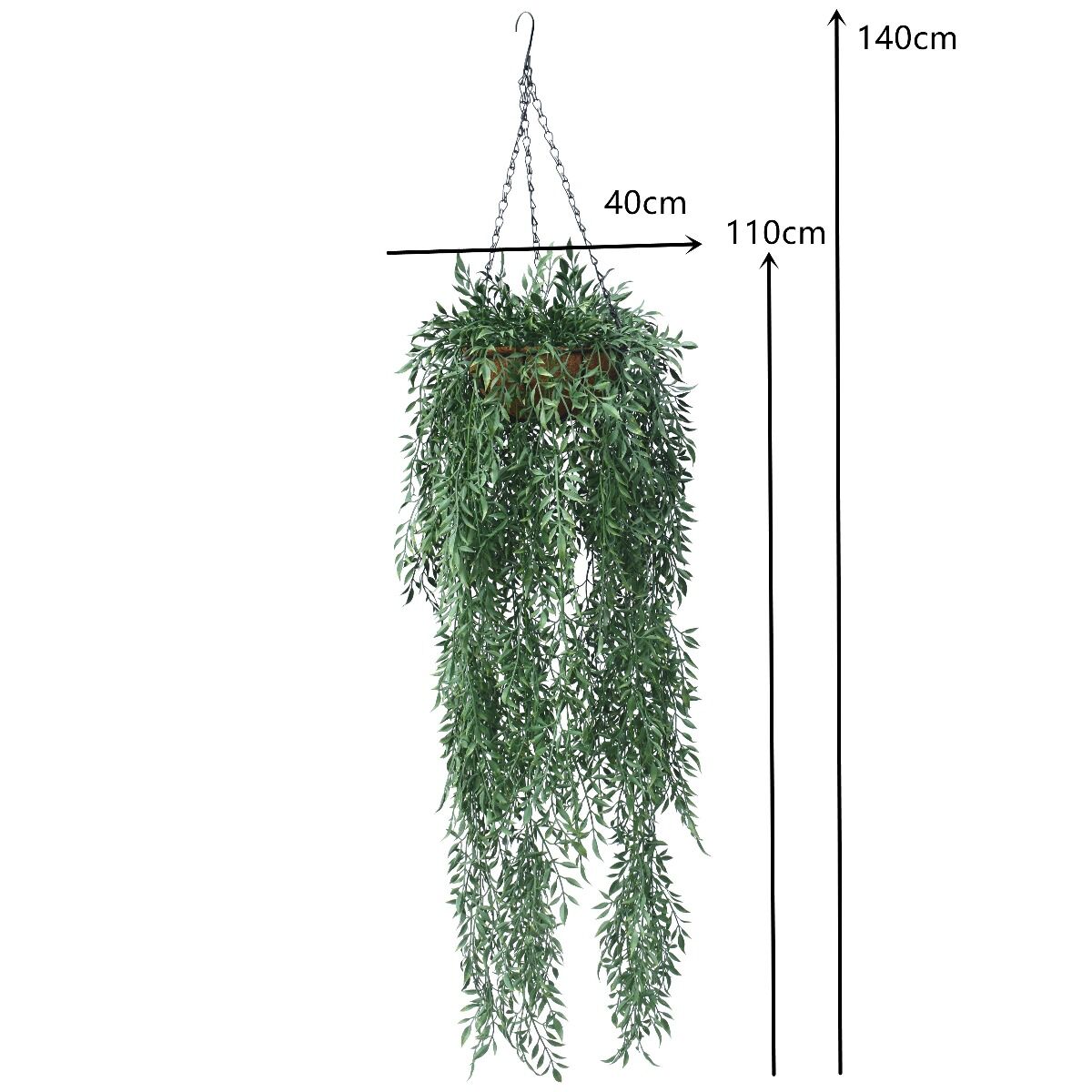 Hanging Fern Basket 110 cm Price