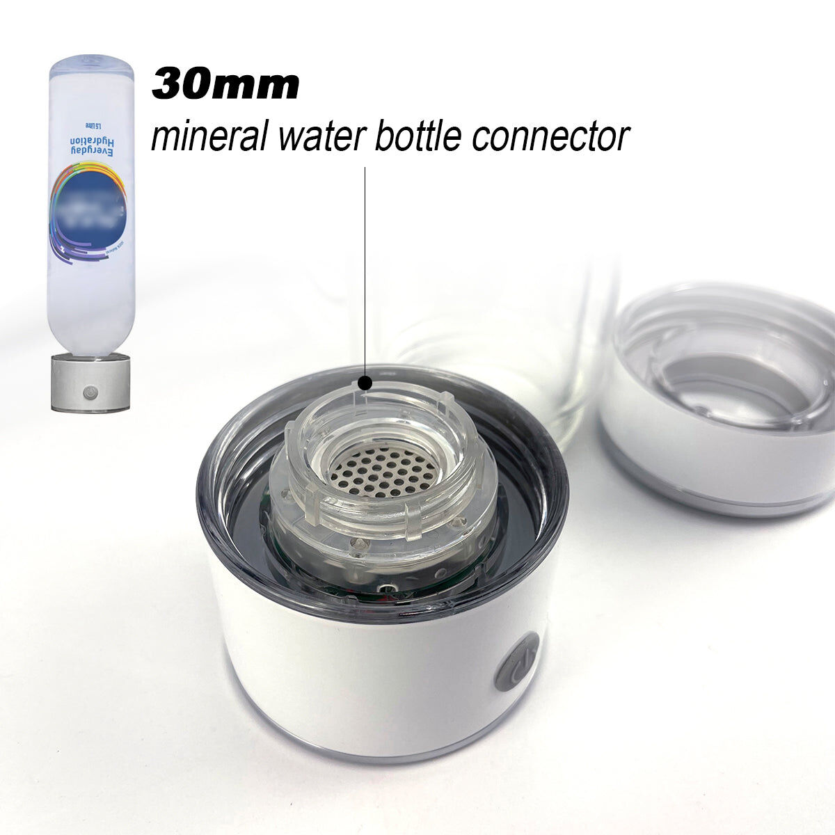 300ml H2 Hydrogen Water Bottle Alkaline Ionizer High compatibility AU Price