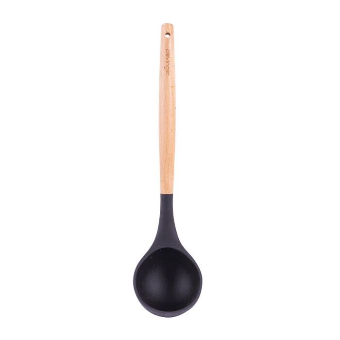 2pcs Beechwood & silicone ladle charcoal Price
