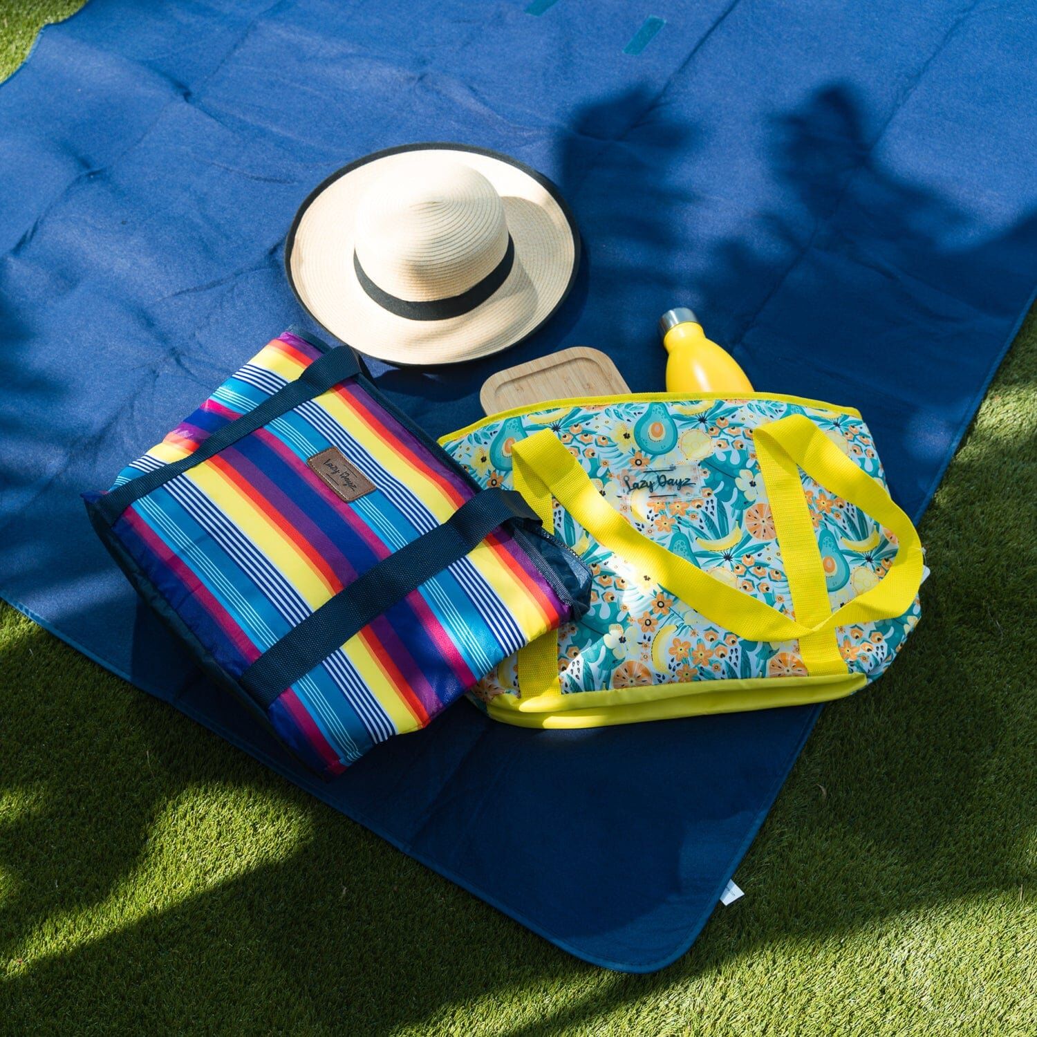 6L Food Safe Insulated Jumbo Cooler Tote - Rainbow Price
