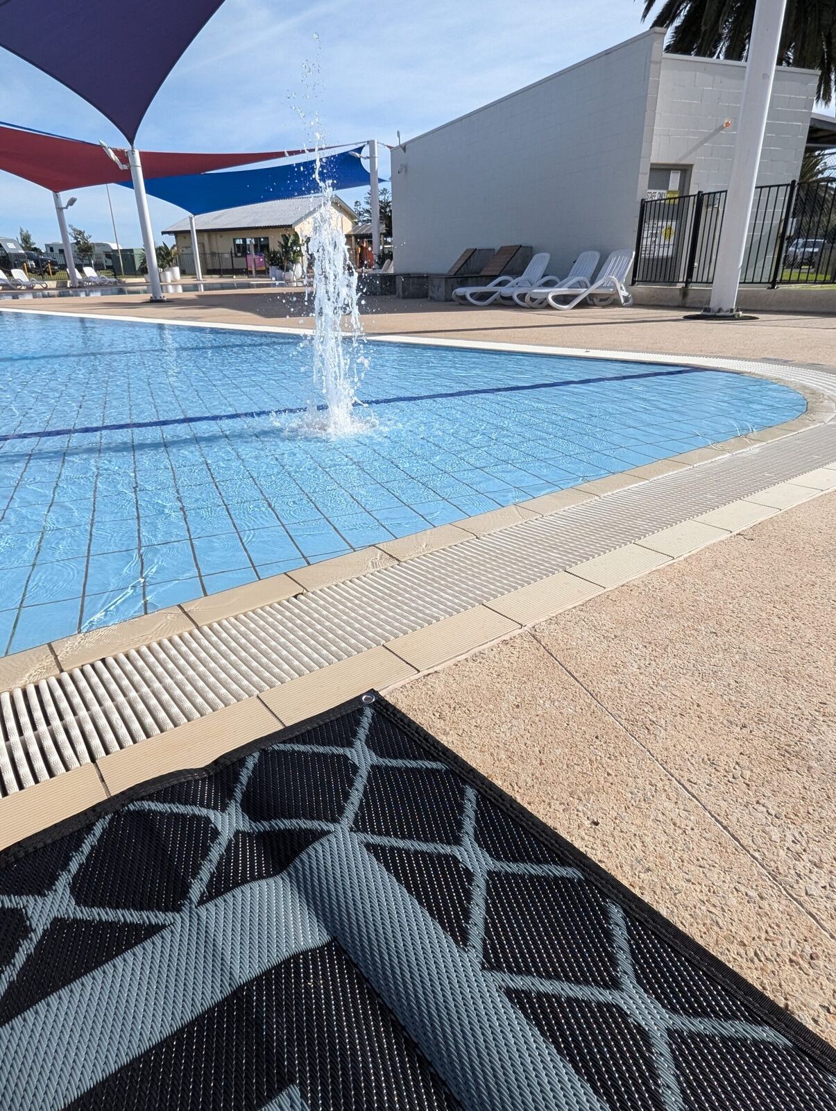 Alfresco 1.8m x 1.8m Recycled Poly Camping Mat Price