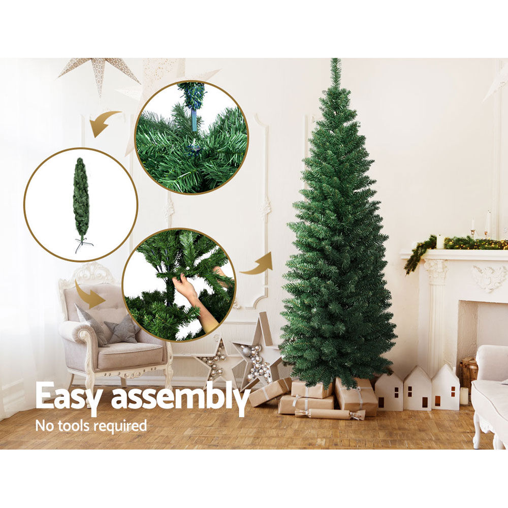 Christmas Tree 1.8m Xmas Tree Decorations Green 300 Tips Price