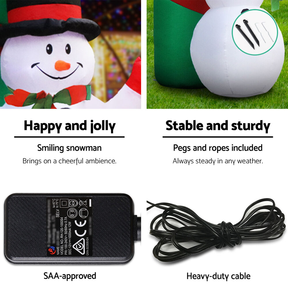 Christmas Inflatable Archwary 2.8M Illuminated Decorations Price