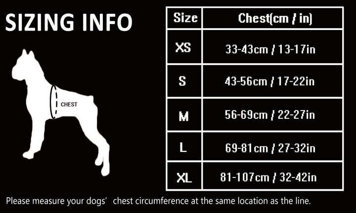 No Pull Explosion Proof Dog Harness - Black, L Price