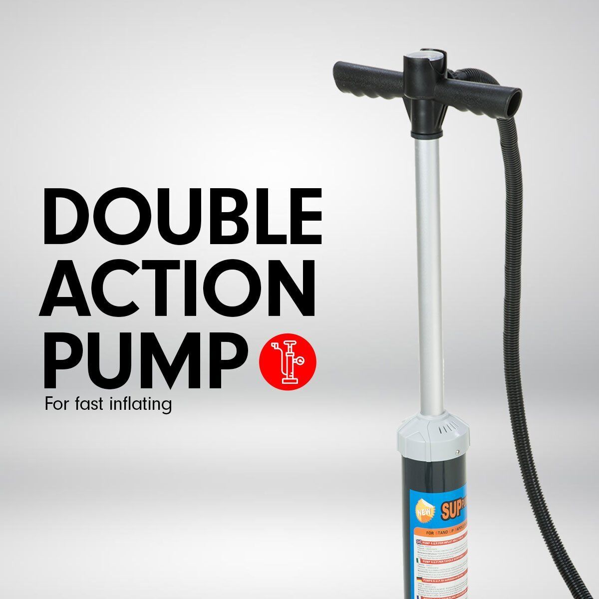 Kahuna Manual Hand SUP Pump for Air Tracks Inflatable Mattresses Price