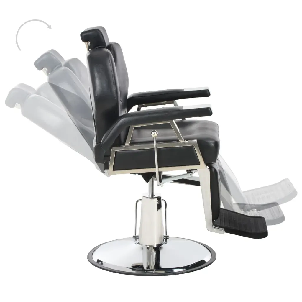 Barber Chair Black 72x68x98 cm Faux Leather Price
