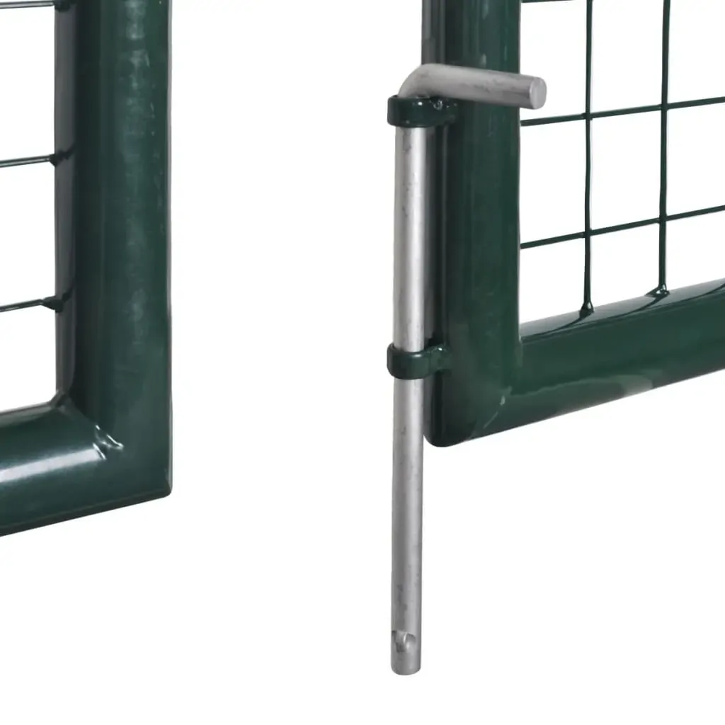 Fence Gate Powder-Coated Steel 306 x 200 cm Price