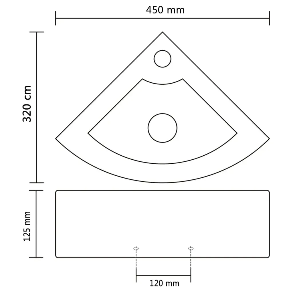 Wash Basin with Overflow 45x32x12.5 cm Ceramic Silver Price
