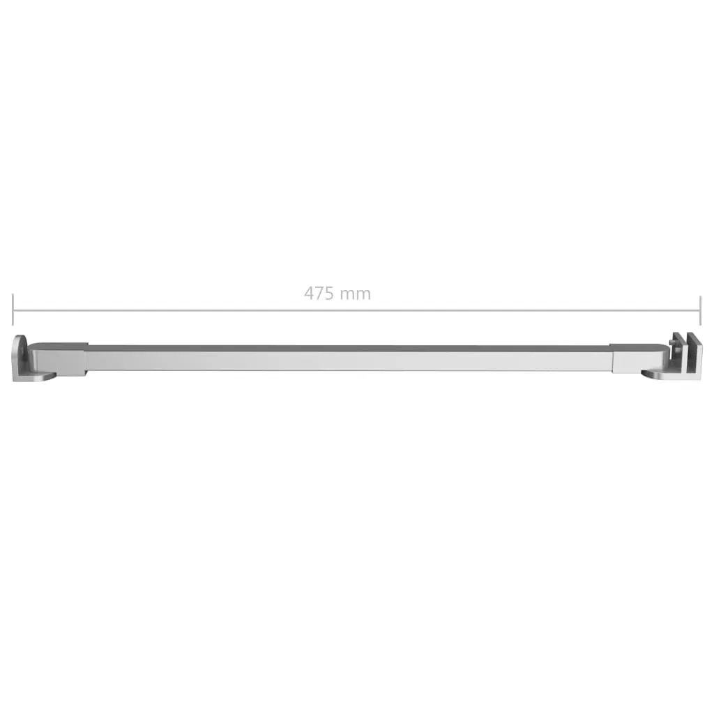 Support Arm for Bath Enclosure Stainless Steel 47.5 cm Price