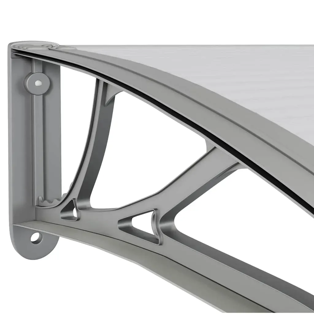 Door Canopy Grey 150x100 cm Polycarbonate Price