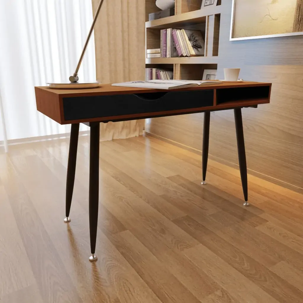Brown Workstation Computer Desk Laptop Table Price
