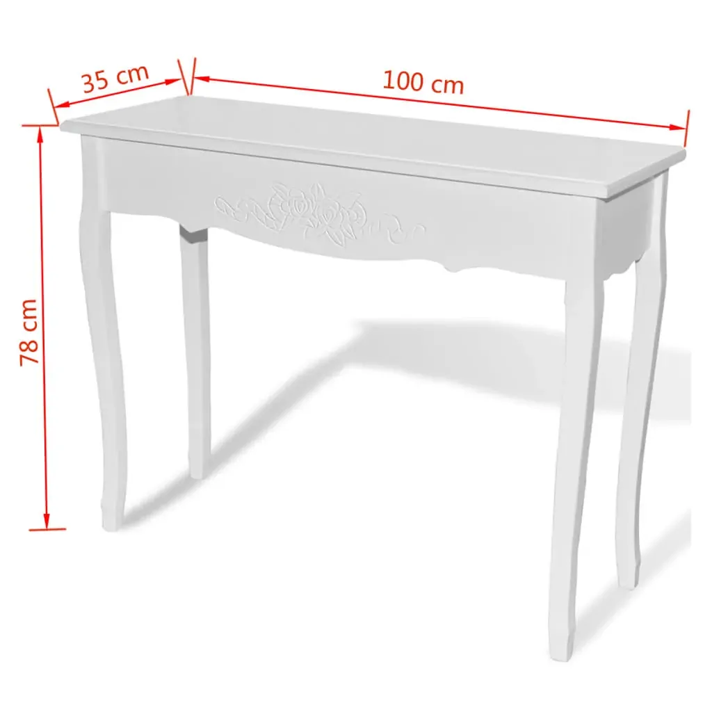 Dressing Console Table White Price