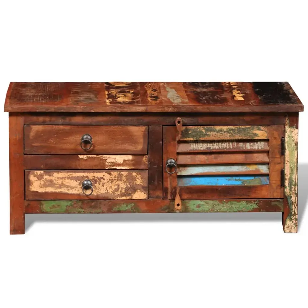 Reclaimed TV Hi-Fi Cabinet Side Cabinet Solid Wood Price