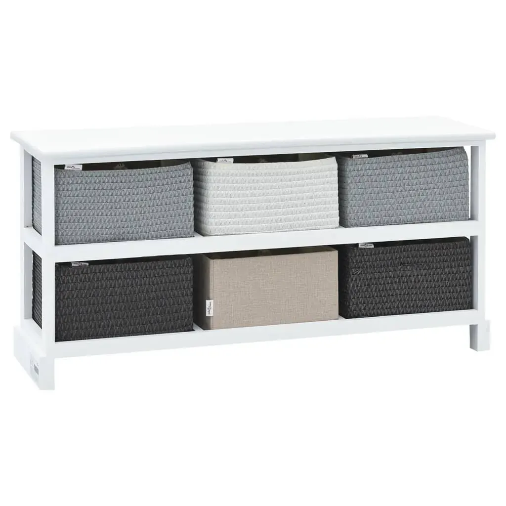 Storage Bench 6 Drawers Wood Price