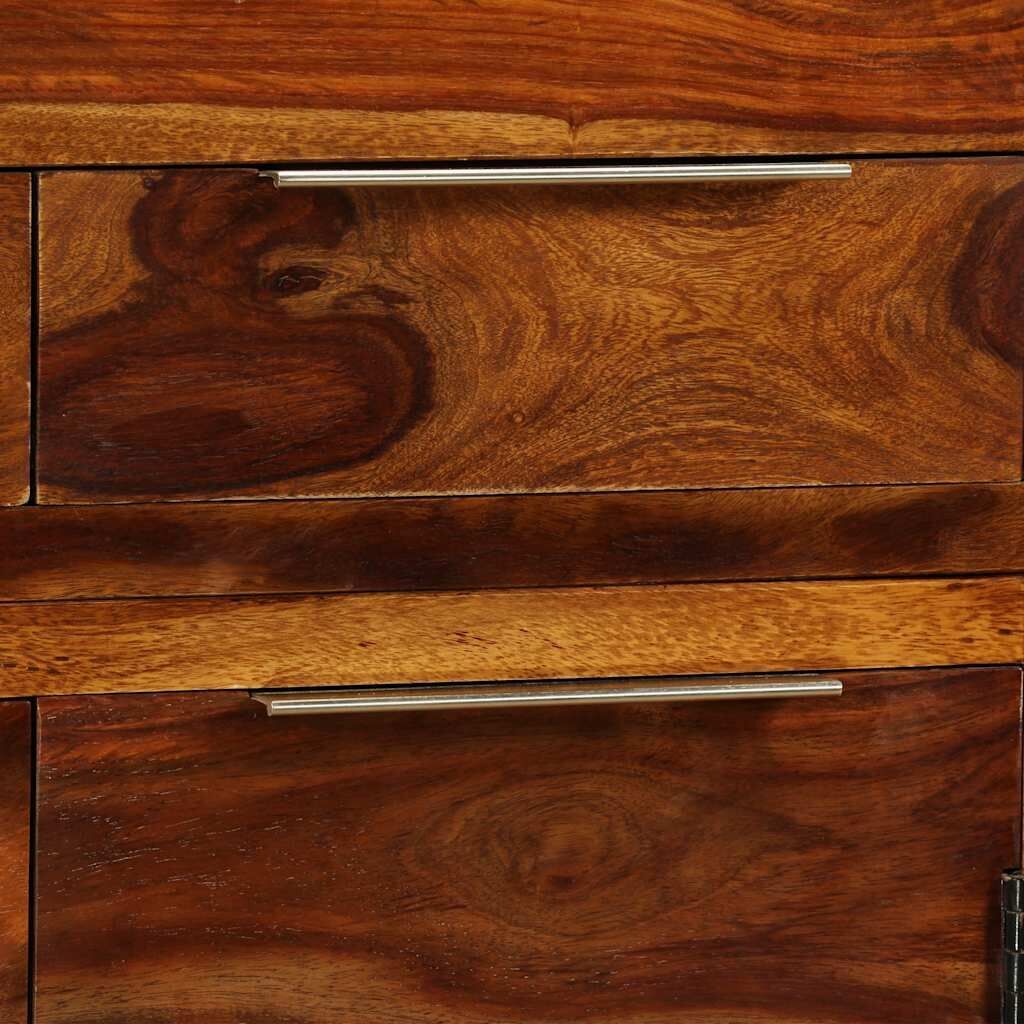 Sideboard Solid Acacia Wood 160x35x75 cm Price