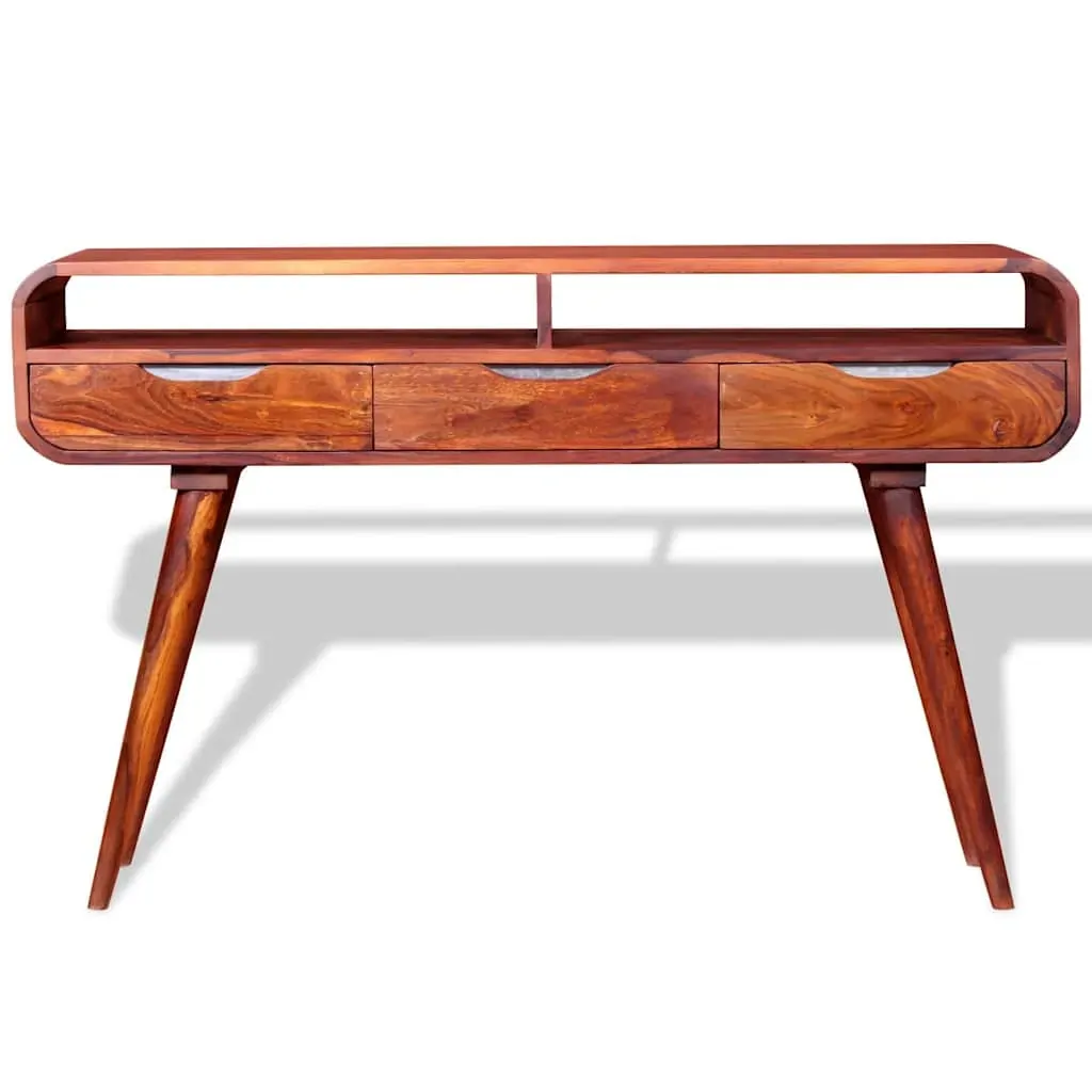 Console Table Solid Acacia Wood 120x30x75 cm Price