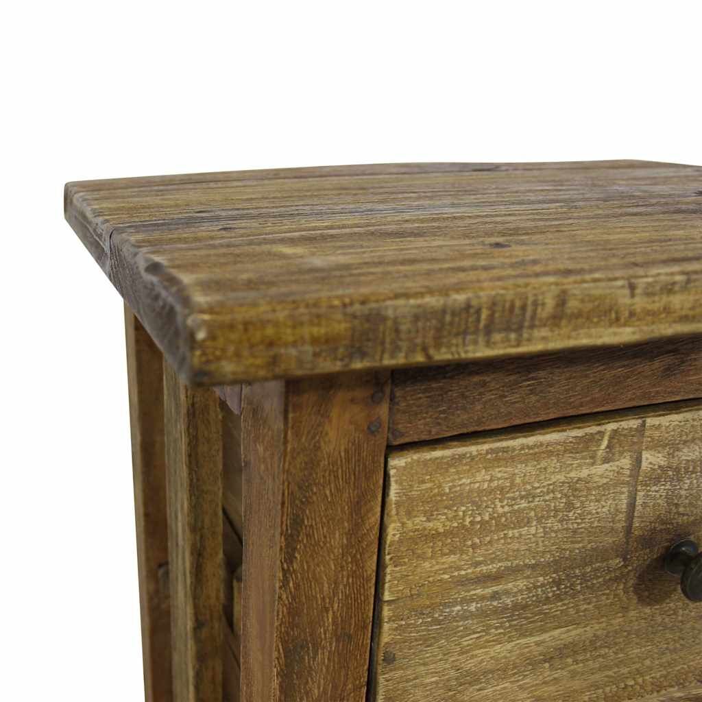 Nightstand Solid Mahogany Wood 40x30x51 cm Price