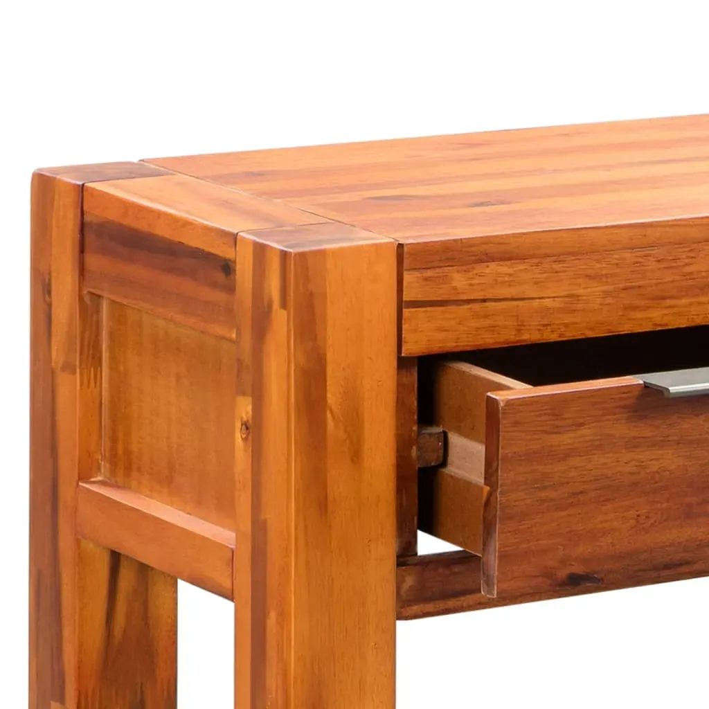 Console Table Solid Acacia Wood 86x30x75 cm Price