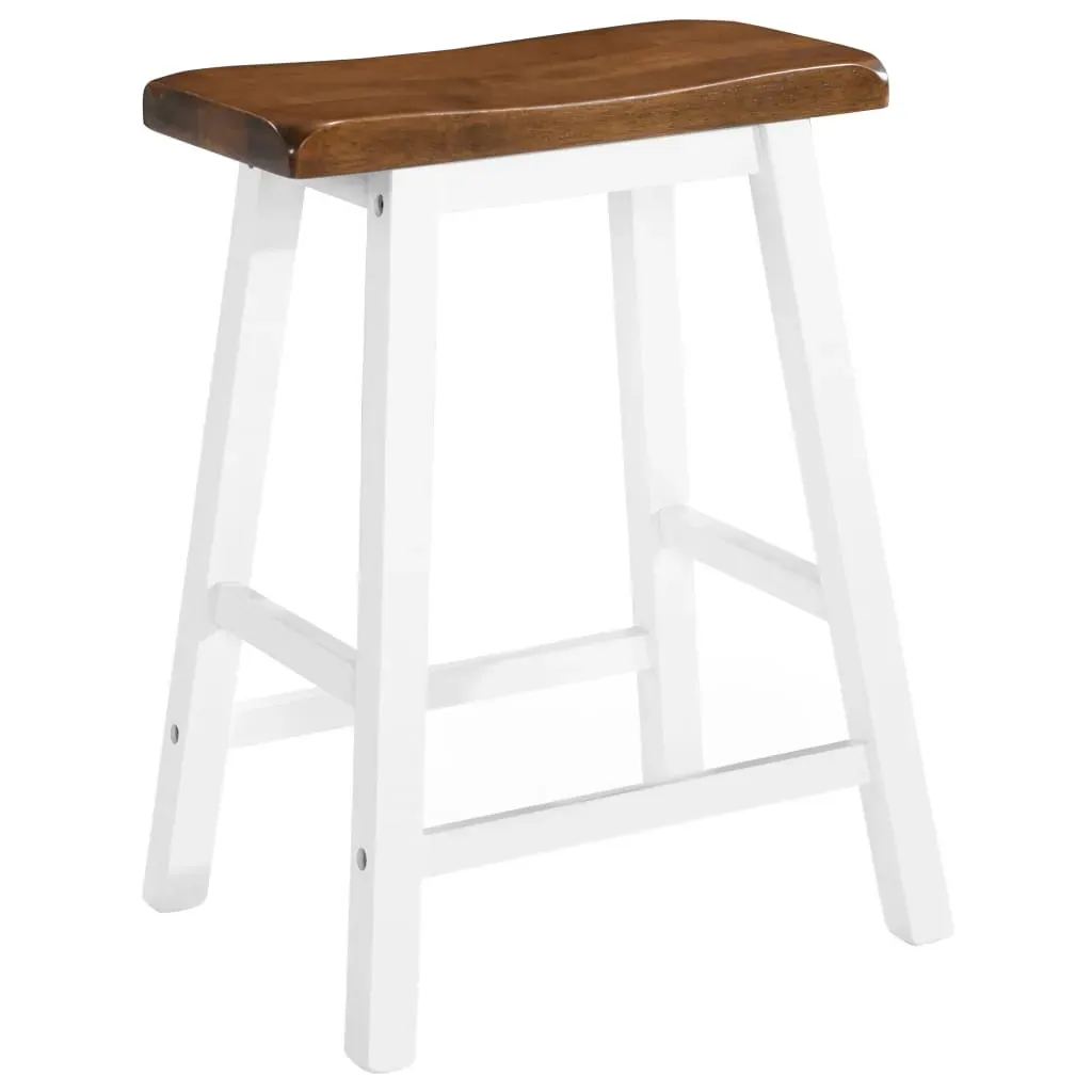 Bar Table and Stool Set 3 Pieces Solid Wood Price
