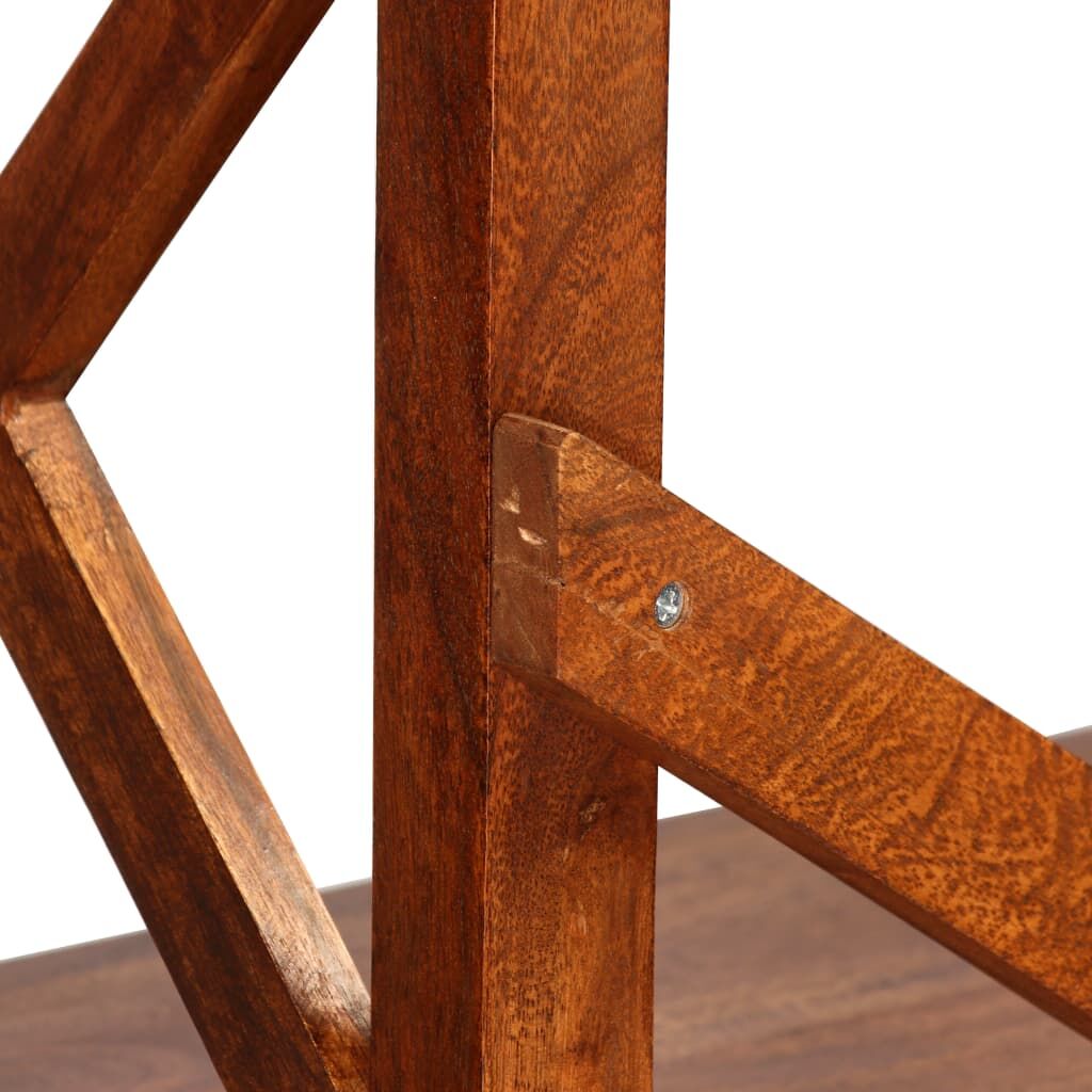 Bookshelf Solid Acacia Wood Honey Finish 60x30x160 cm Price