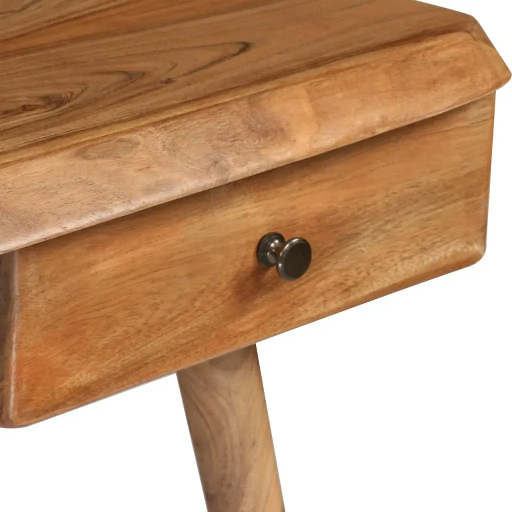 Writing Table Solid Acacia Wood 110x50x76 cm Price