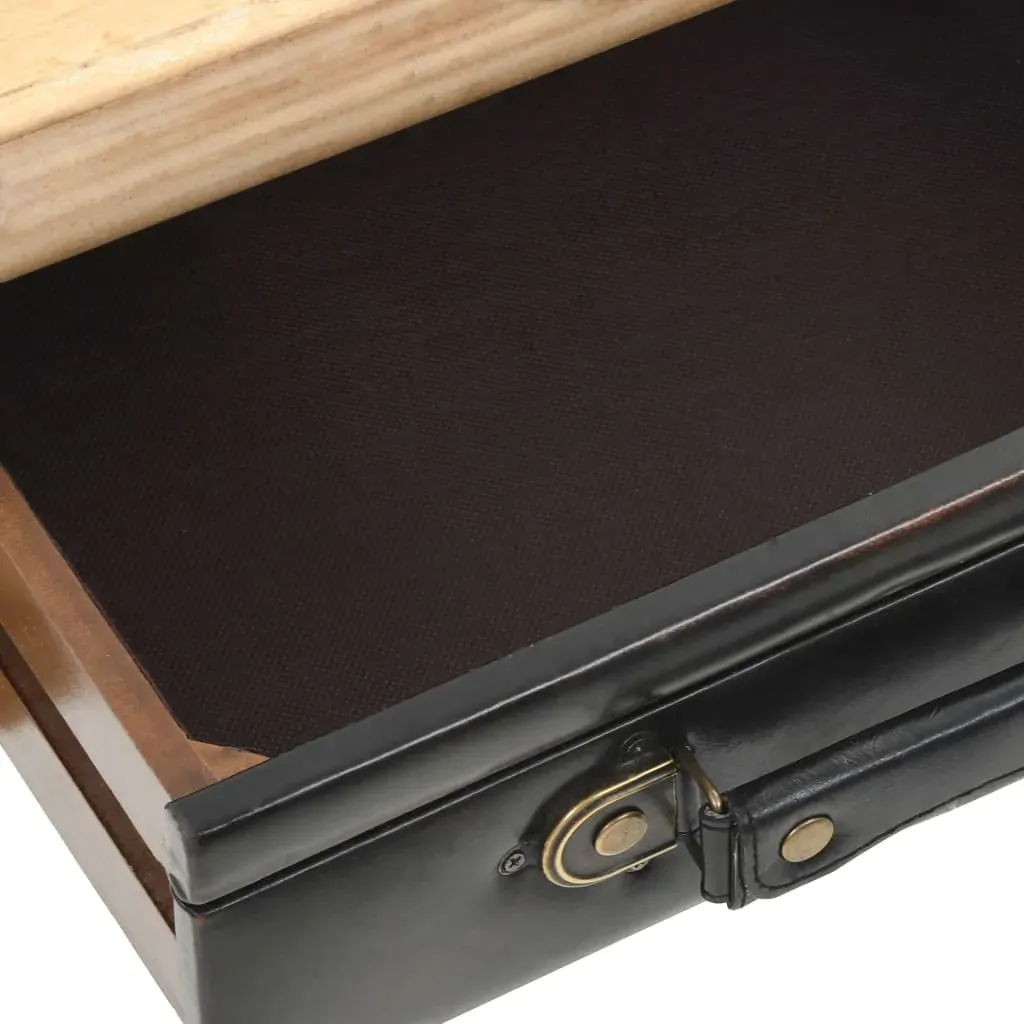 Drawer Cabinet Solid Fir Wood 80x36x75 cm Price