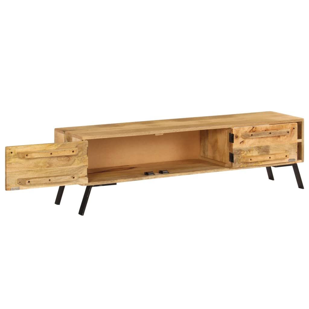 TV Cabinet Solid Mango Wood 140x30x40 cm Price