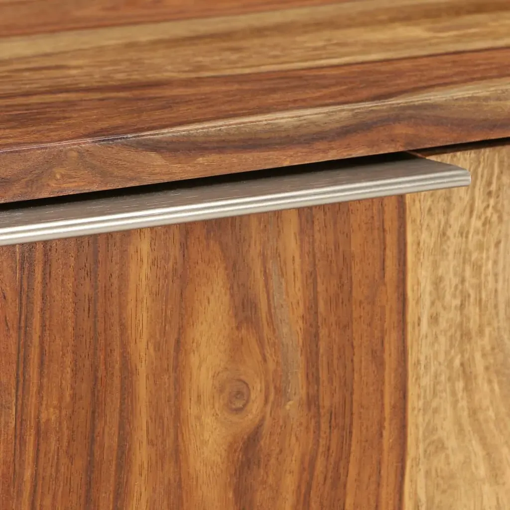 TV Cabinet Solid Acacia Wood with Honey Finish 118x30x40 cm Price
