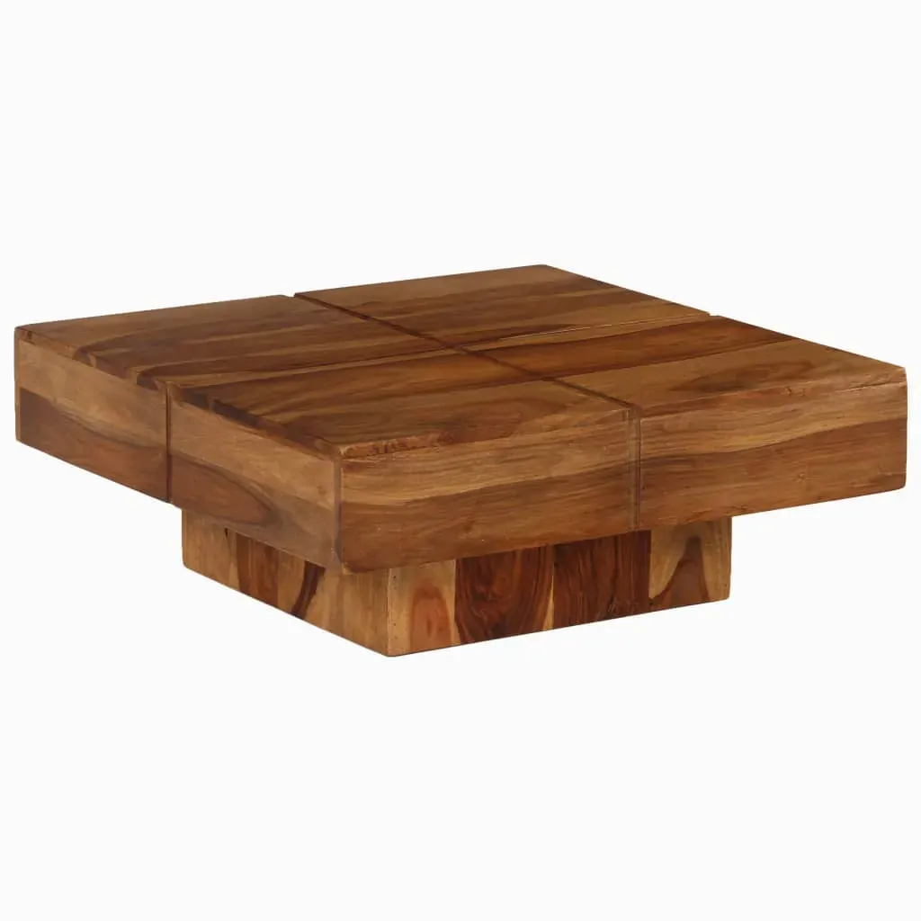 Coffee Table 80x80x30 cm Solid Wood Acacia Price