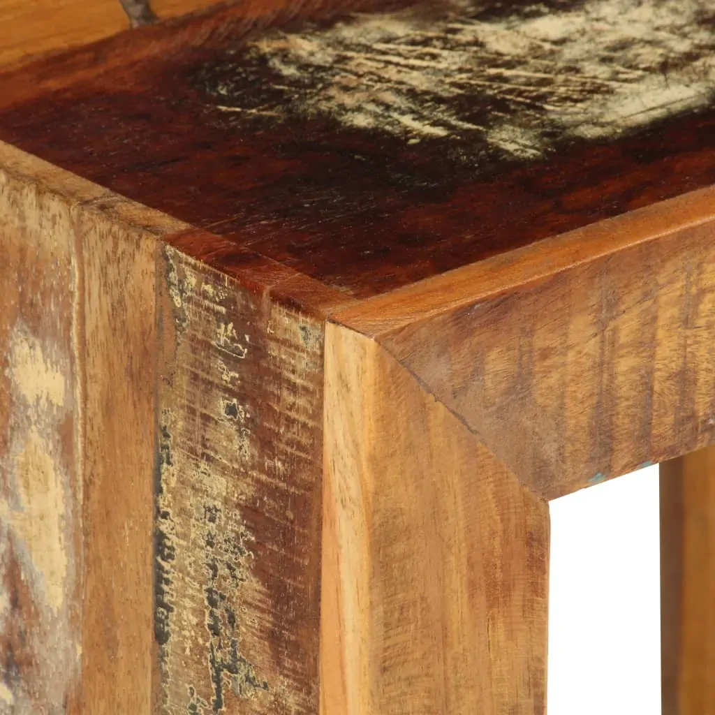 Stool 40x30x40 cm Solid Reclaimed Wood Price