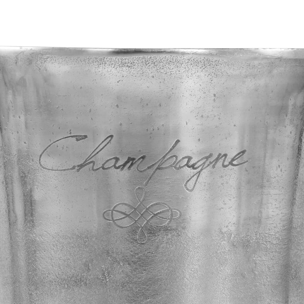 Champagne Cooler Solid Aluminium 39x29x71 cm Silver Price