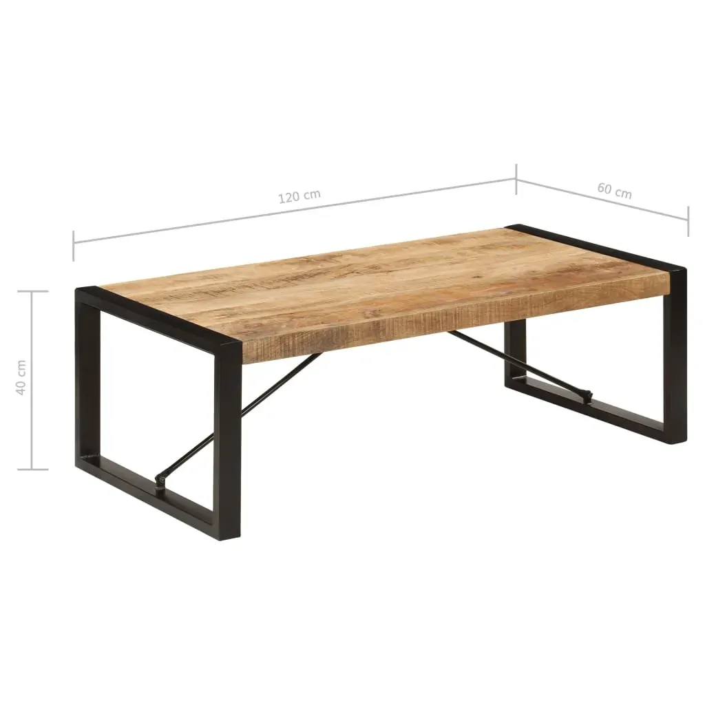 Coffee Table 120x60x40 cm Solid Mango Wood Price