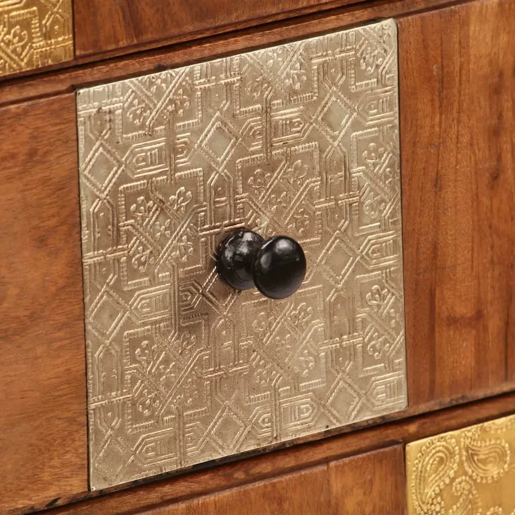 Chest of Drawers 60x30x75 cm Solid Acacia Wood Price