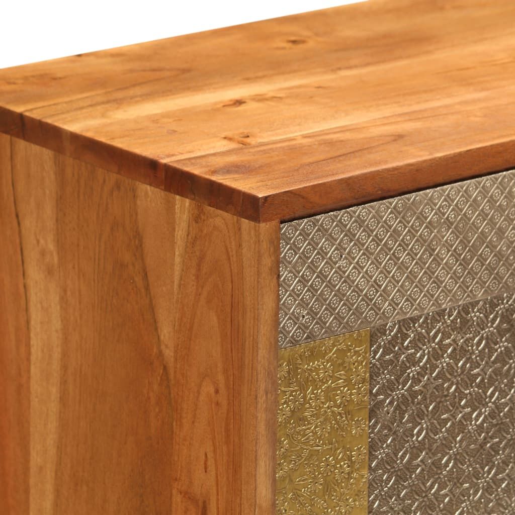 Sideboard 80x30x75 cm Solid Acacia Wood Price