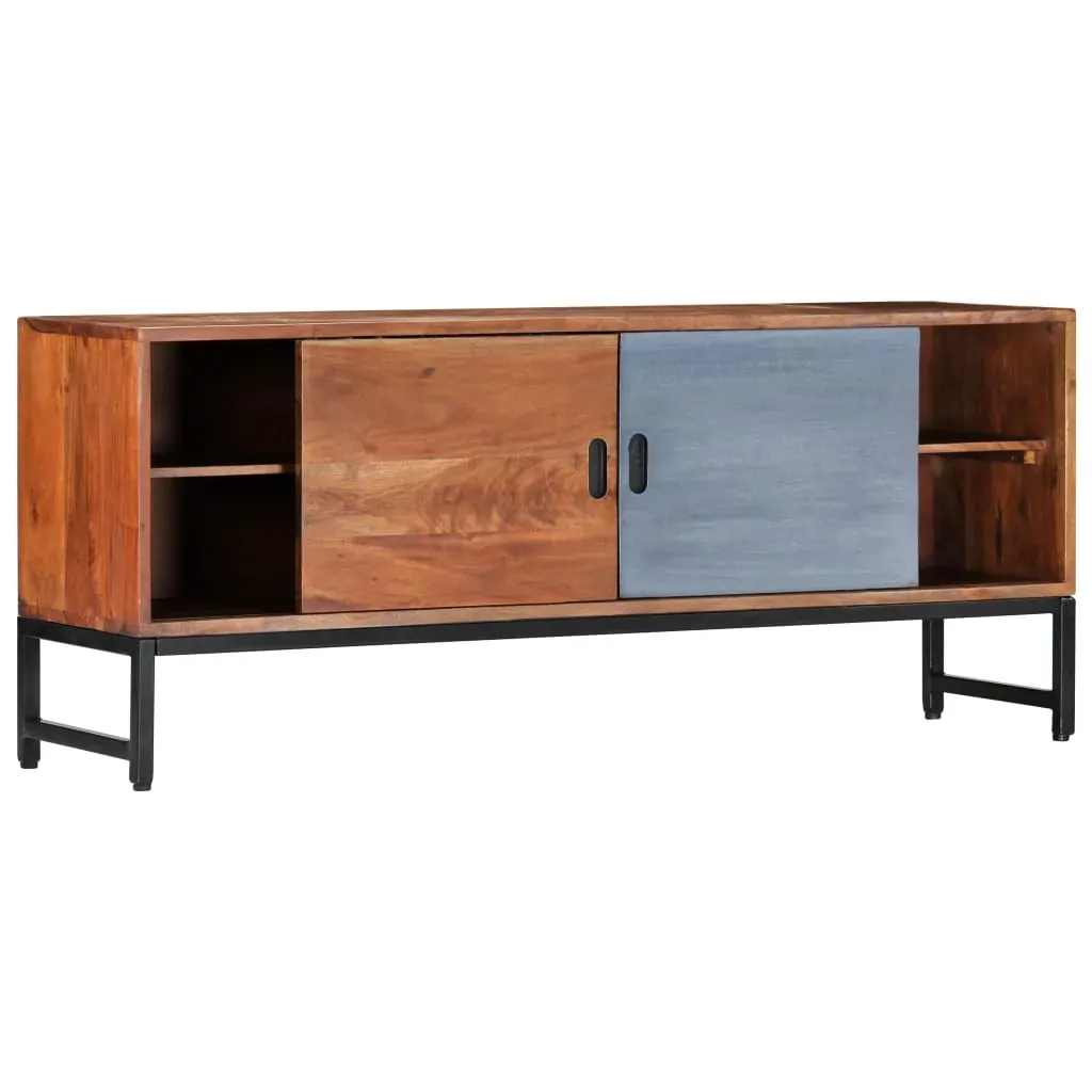 TV Cabinet 120x30x49 cm Solid Acacia Wood Price